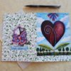 Danasimson.com Back of "heart" Gift card with vellum envelope