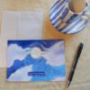 Danasimson.com Back of "friends" Gift card with vellum envelope