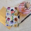 Danasimson.com Back of Just Bee Gift card with vellum envelope