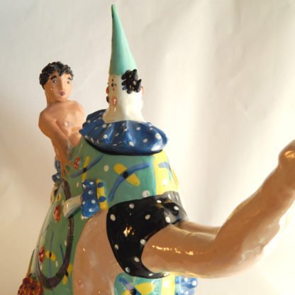 Danasimson.com My Life as a circus Teapot detail