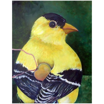 danasimson.com finch with locket image