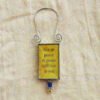 Danasimson.com double sided ornament peace quote