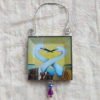 Danasimson.com double sided ornament egrets love image