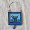 Danasimson.com double sided ornament Release your creative bird front