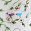 Custom Wedding goblets . Many Birds One Tree - Image 2