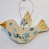 Danasimson.com Bird ornament back Peace dove