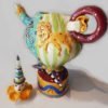 Danasimson.com Teapot "My life as a circus" with top off.