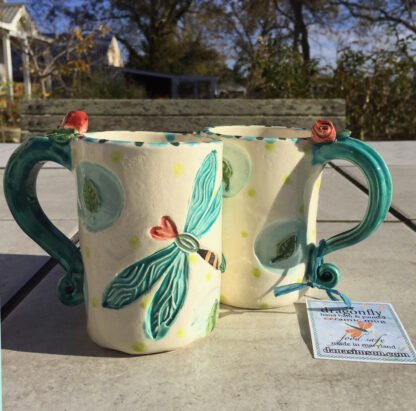 dragonfly mug