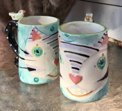 happy cat mugs